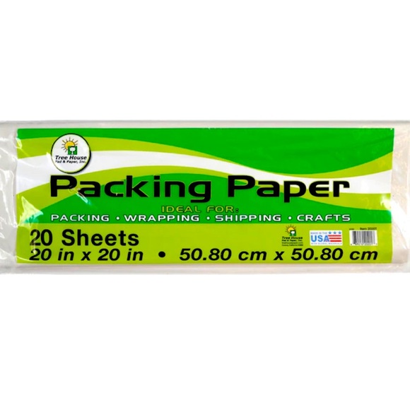 20 sheets Shipping & Packing Paper Large 20x20” Wrapping Crafts Moving - Picture 2 of 6